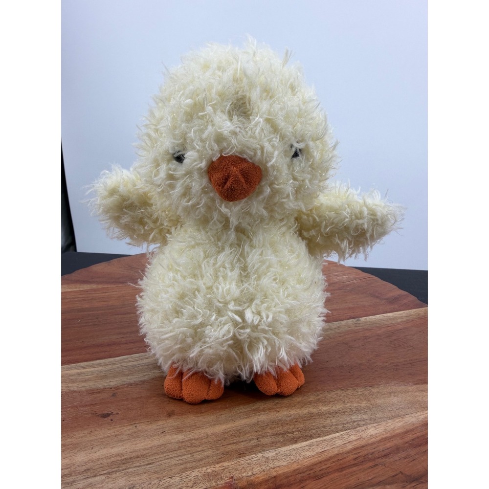 Jellycat Little Chick Plush Toy Kids Small Cream Shaggy Soft Stuffed Animal